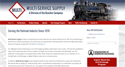 Desktop Screenshot of multiservicesupply.com