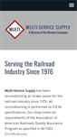 Mobile Screenshot of multiservicesupply.com