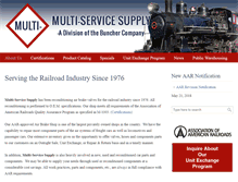 Tablet Screenshot of multiservicesupply.com